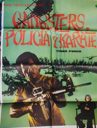 Cine: GANSTERS POLICIA Y KARATE - Foto 1