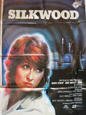 Cinema: SILKWOOD. Meryl Streep, Kurt Russell, Cher. Dir: Mike Nichols.