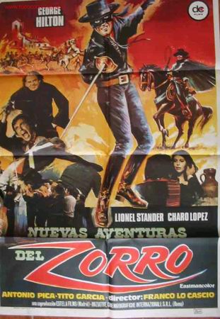 Cine: NUEVAS AVENTURAS DEL ZORRO