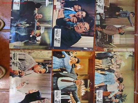 Kino: Fotocromos color. Juego de 8 completo. SUE&Ntilde;O DE REYES. Anthony Quinn