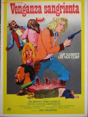 Cinema: 1 fotocromo : VENGANZA SANGRIENTA. Leif Garrett, Lee Van Cleef. Dir: Joe Manduke