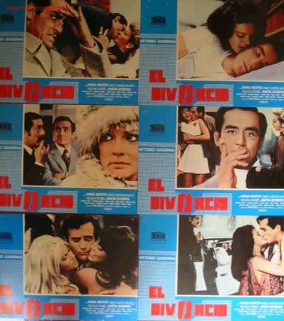 Cin&eacute;ma: FOTOCROMOS Juego de 10 : EL DIVORCIO