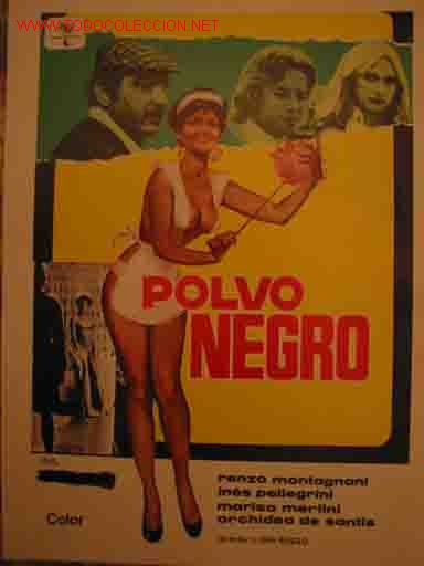 Cin&eacute;ma: POLVO NEGRO. 23x31 cm