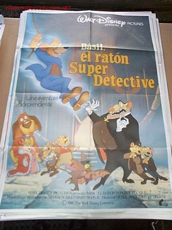 Cine: DISNEY BASIL EL RAT&Oacute;N SUPERDETECTIVE - Foto 1