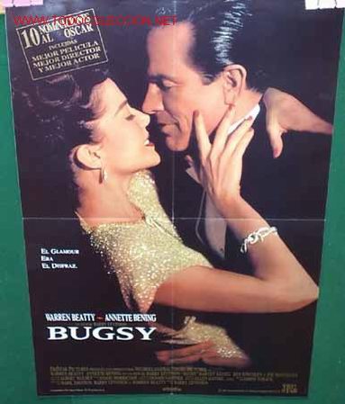 Cine: POSTER BUGSY. - Foto 1