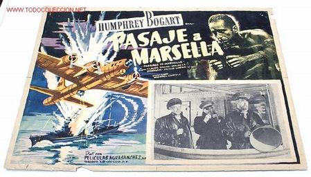 Cinema: PASAJE A MARSELLA (H.BOGART-1944)