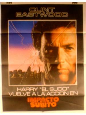 Cinema: CARTEL IMPACTO SUBITO DE CLINT EASTWOOD