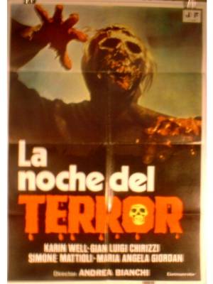 Cine: CARTEL LA NOCHE DEL TERROR - Foto 1