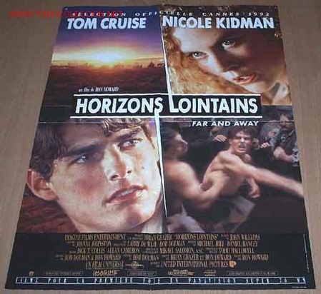 Cinema: Un horizonte muy lejano.TOM CRUISE.Far and Away.RON HOWARD.1992.