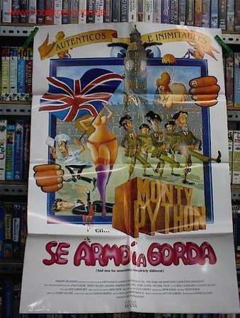 Cine: 4 POSTERS DE LOS MONTY PITHON - Foto 1