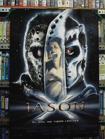 Cine: JASON X POSTER ORIGINAL - Foto 1