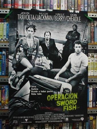 Cine: OPERACION SWORDFISH POSTER ORIGINAL - Foto 1