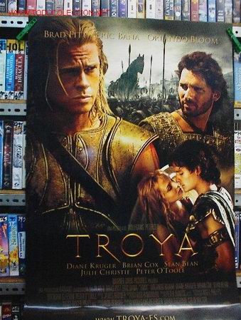 Cine: TROYA poster original - Foto 1