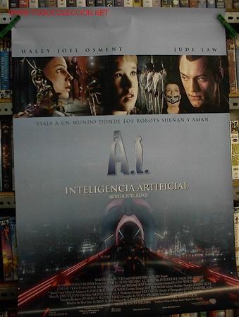 Cine: A.I . INTELIGENCIA ARTIFICIAL - Foto 1