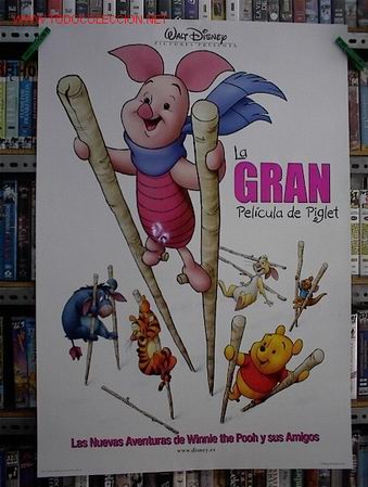 Cine: LA GRAN PELICULA DE PIGLET. DIBUJOS - Foto 1