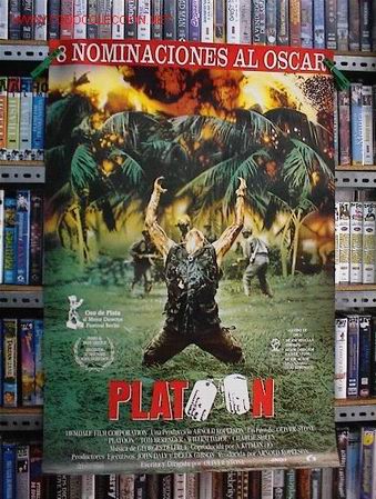 Cine: PLATOON CINE BELICO POSTER - Foto 1