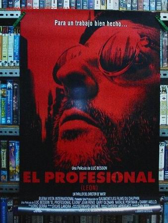 Cine: LEON EL PROFESIONAL POSTER ORIGINAL - Foto 1