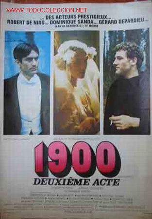 Cin&eacute;ma: CARTEL CINE: 1900 (Novecento) Deuxi&egrave;me Acte