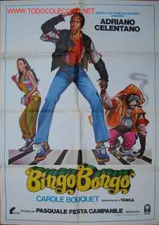 Cinema: POSTER CINE: BINGO BONGO. Columbia, 70x100 cm, 1983