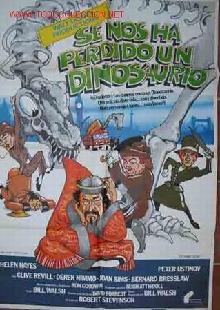 Cine: POSTER CINE: SE NOS HA PERDIDO UN DINOSAURIO