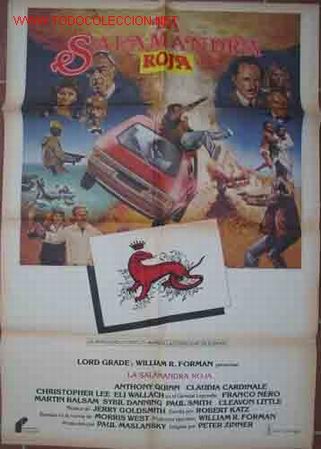 Cine: POSTER CINE: LA SALAMANDRA ROJA
