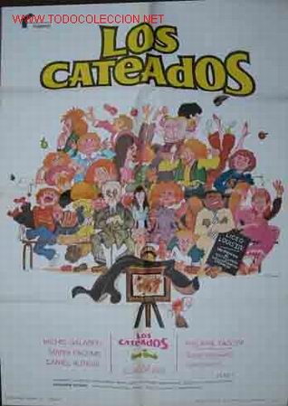 Cin&eacute;ma: POSTER CINE: LOS CATEADOS