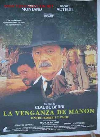 Cinema: POSTER CARTEL: LA VENGANZA DE MANON, Jean de Florette 2&ordf;parte. Filmayer, 70x100 cm