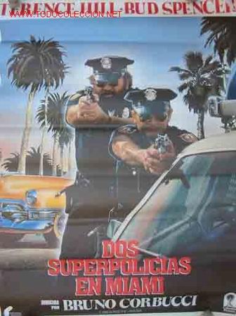 Cin&eacute;ma: POSTER CARTEL: DOS SUPERPOLICIAS EN MIAMI