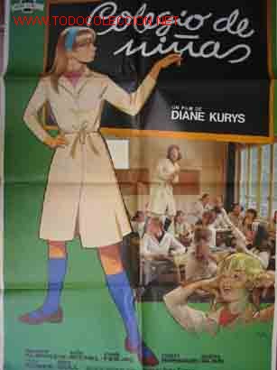 Kino: Poster Original: COLEGIO DE NI&Ntilde;AS. 1979. Eleonore Klarwein,... Dise&ntilde;o de JANO. Dir: Diane Kurys.