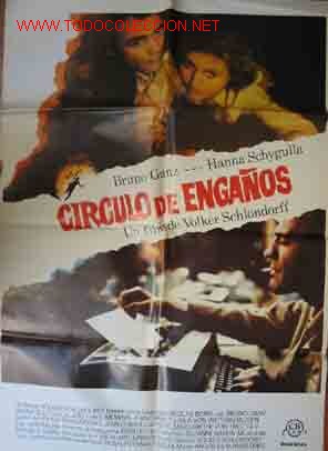 Cin&eacute;ma: Poster Cartel de Cine: CIRCULO DE ENGA&Ntilde;OS. CB Films, 1981, 70X100 cm
