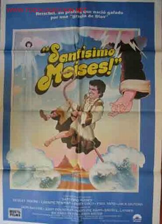 Cine: Poster Cartel de Cine: SANTISIMO MOISES!