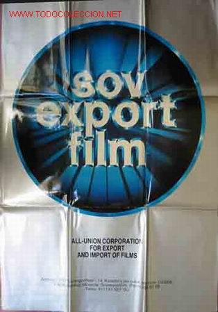 Cinema: Poster Cartel de Cine: SOV EXPORT FILM. 70X100