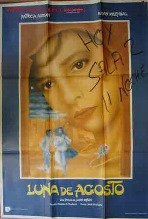 Cine: Poster Cartel de Cine: LUNA DE AGOSTO