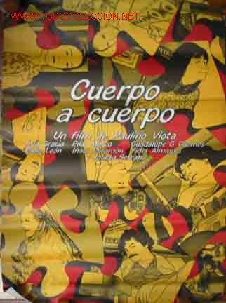 Cine: Poster Cartel de Cine: CUERPO A CUERPO