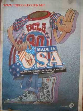Cin&eacute;ma: Poster Cartel de Cine: MADE IN USA. 70X100 cm