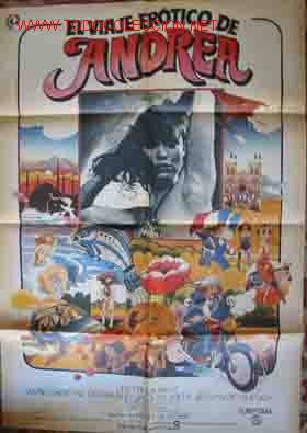 Cin&eacute;ma: POSTER CARTEL : EL VIAJE EROTICO DE ANDREA