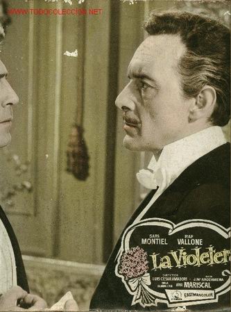 Cine: Lobby Card de La Violetera - Foto 1