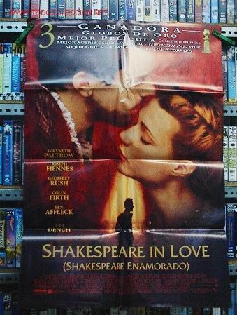 Cine: SHAKESPEARE ENAMORADO - Foto 1