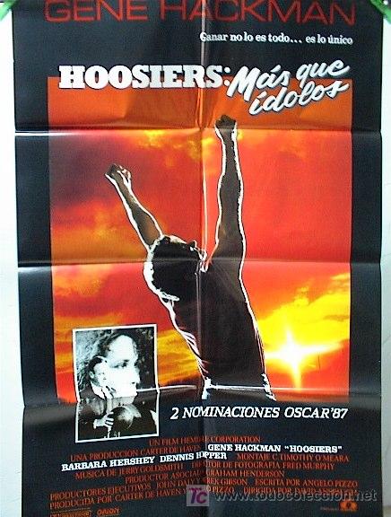 Cin&eacute;ma: HOOSIERS MAS QUE IDOLOS