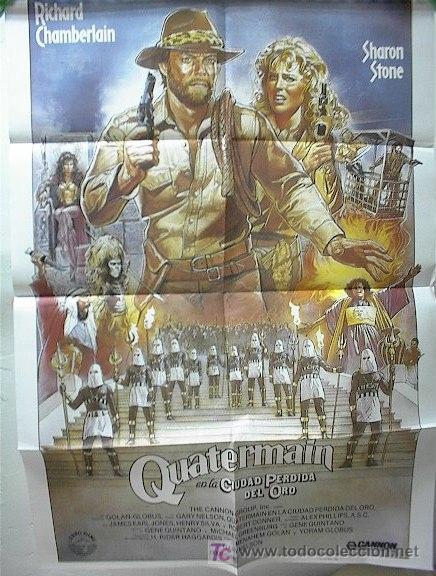 Cine: EN2023 QUATERMAIN POSTER ORIGINAL - Foto 1