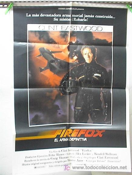 Cine: EN2062 FIREFOX POSTER ORIGINAL - Foto 1