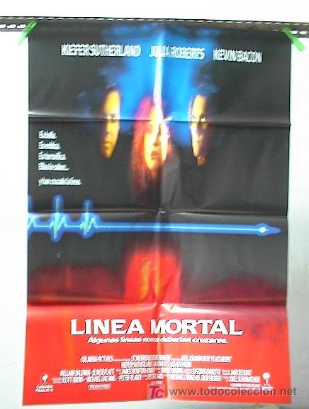 Cine: EN2104 LINEA MORTAL POSTER ORIGINAL - Foto 1