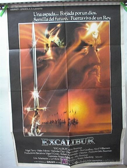 Cine: POSTER2709 EXCALIBUR - Foto 1