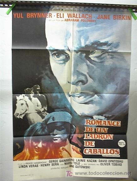 Cinema: ROMANCE DE UN LADRON DE CABALLOS