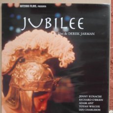 Cine: JUBILEE - DEREK JARMAN - POSTER CARTEL ORIGINAL - BRIAN ENO TEMATICA GAY - POSTER 70 X 100