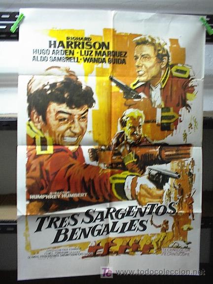 Cine: TRES SARGENTOS BENGALIES - Foto 1