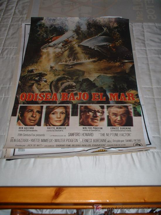 Cine: odisea bajo el mar.benn gazzara.1973