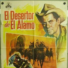 Cine: T00645 EL DESERTOR DE EL ALAMO GLENN FORD SOLIGO POSTER ORIGINAL 70X100 ESPAÑOL