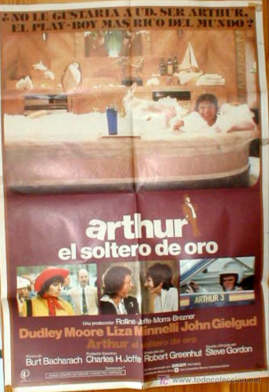 Cin&eacute;ma: CARTEL DE CINE.. ARTHUR EL SOLTERO DE ORO... ENVIO GRATIS&iexcl;&iexcl;&iexcl;