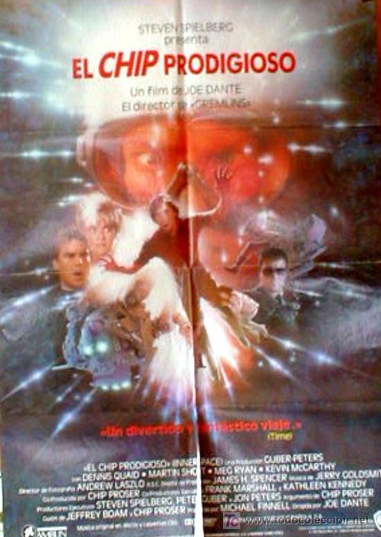 Cine: CARTELDE CINE EL CHIP PRODIGIOSO.. ENVIO GRATIS.&iexcl;&iexcl;